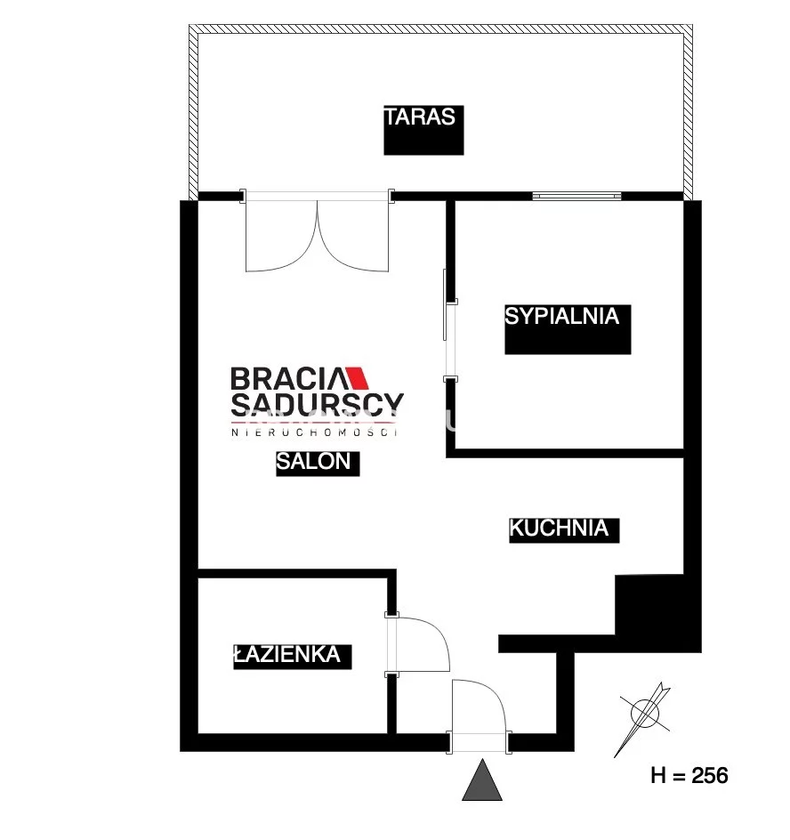2 pokoje, mieszkanie 30,00 m², parter, oferta nr , BS4-MS-312083, Kraków, Podgórze, Przewóz, Przewóz