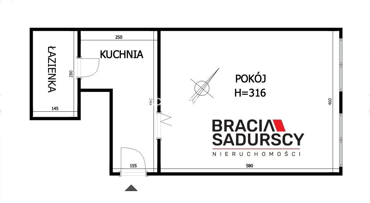2 pokoje, mieszkanie 40,92 m², piętro 2, oferta nr , BS3-MS-311759, Kraków, Stare Miasto, Stare Miasto, Rynek Główny