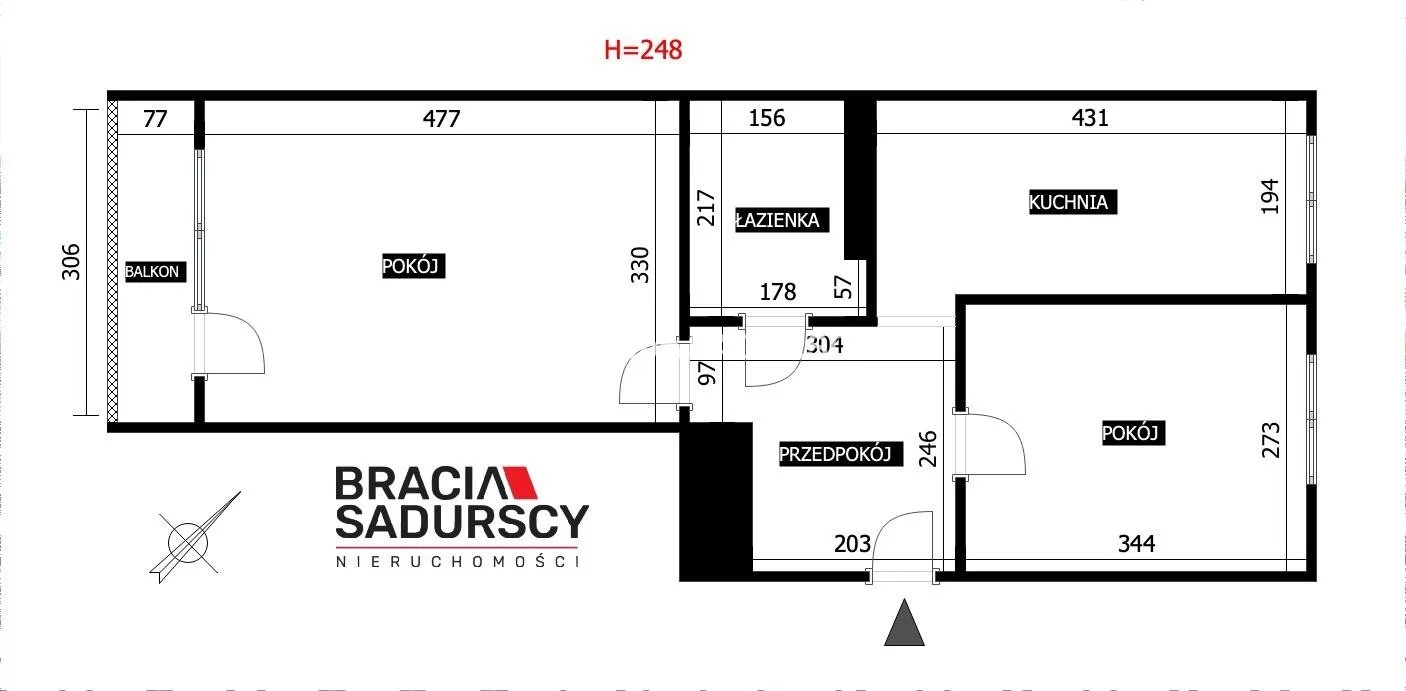 2 pokoje, apartament 44,00 m², piętro 4, oferta nr , BS1-MS-311193-5, Kraków, Bieżanów-Prokocim, Seweryna