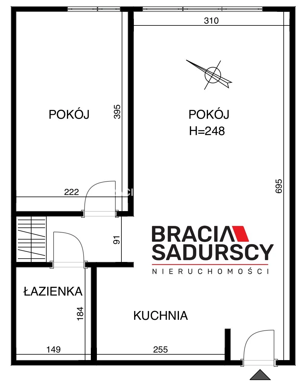 2 pokoje, mieszkanie 37,11 m², piętro 4, oferta nr , BS1-MS-309418-9, Kraków, Bieżanów-Prokocim, Spółdzielców