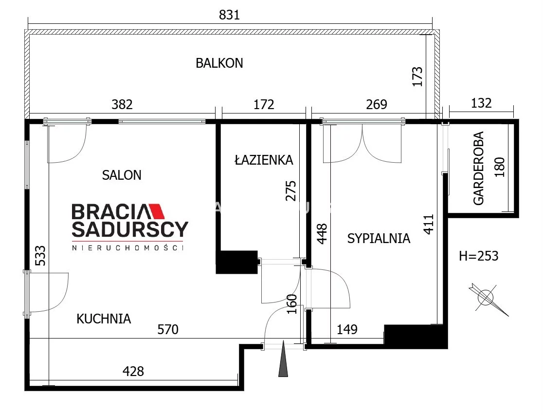 Apartament na sprzedaż, 42,18 m², 2 pokoje, piętro 1, oferta nr BS1-MS-305011-11