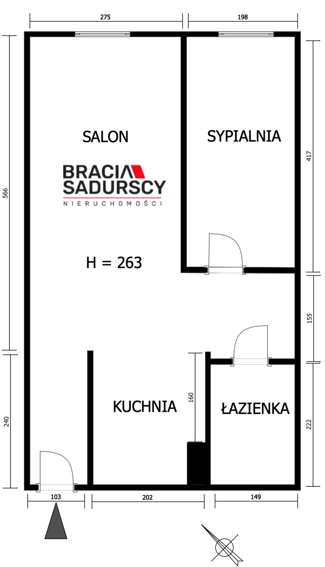 2 pokoje, apartament 36,60 m², piętro 10, oferta nr , BS5-MS-309540-36, Kraków, Bieńczyce, os. Strusia