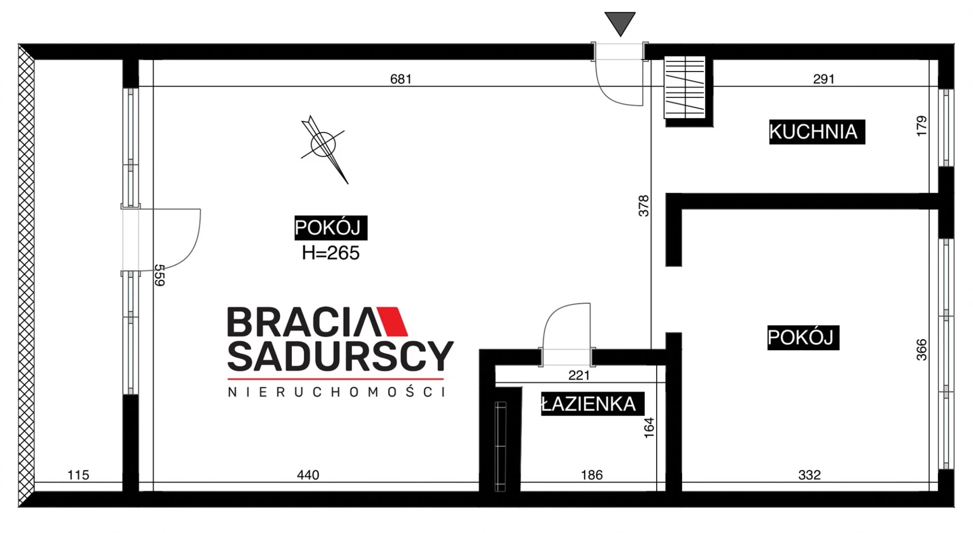 2 pokoje, mieszkanie 54,00 m², piętro 2, oferta nr , BS5-MS-311810-1, Kraków, Mistrzejowice, Nowa Huta, os. Szklane Domy