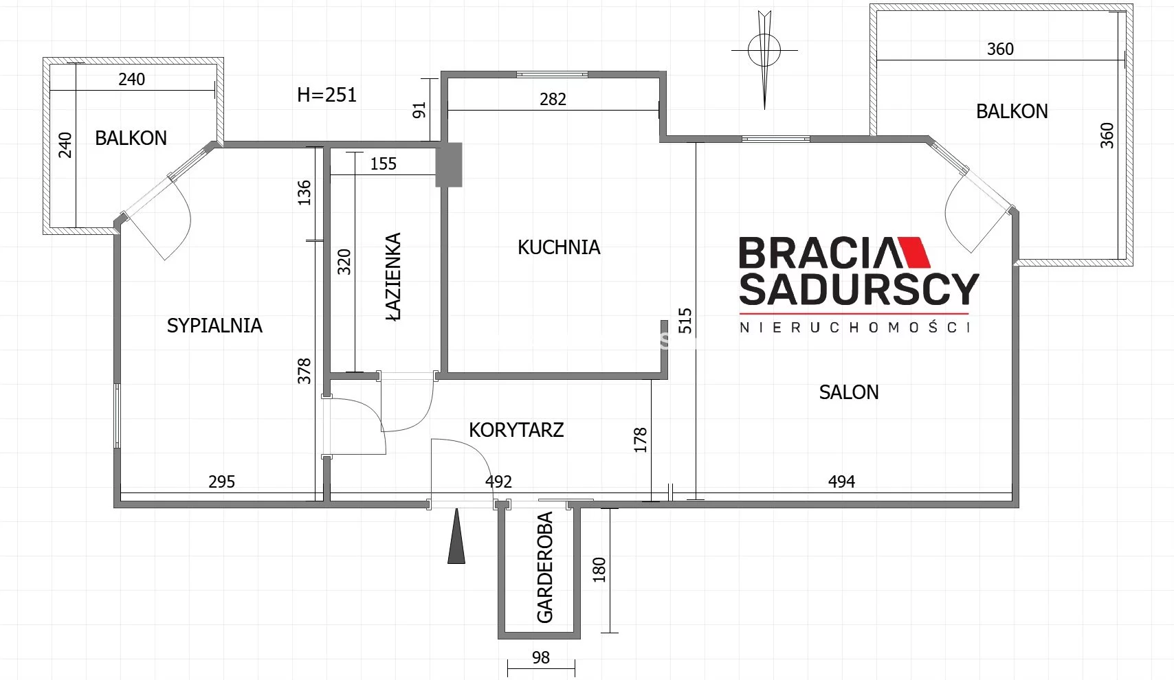 Apartament na sprzedaż, 64,59 m², 2 pokoje, piętro 1, oferta nr BS4-MS-303278-16