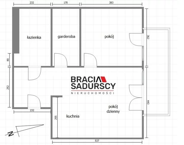 2 pokoje, apartament 60,00 m², piętro 4, oferta nr , BS3-MS-308882-5, Kraków, Bieżanów-Prokocim, Bieżanów, Teligi