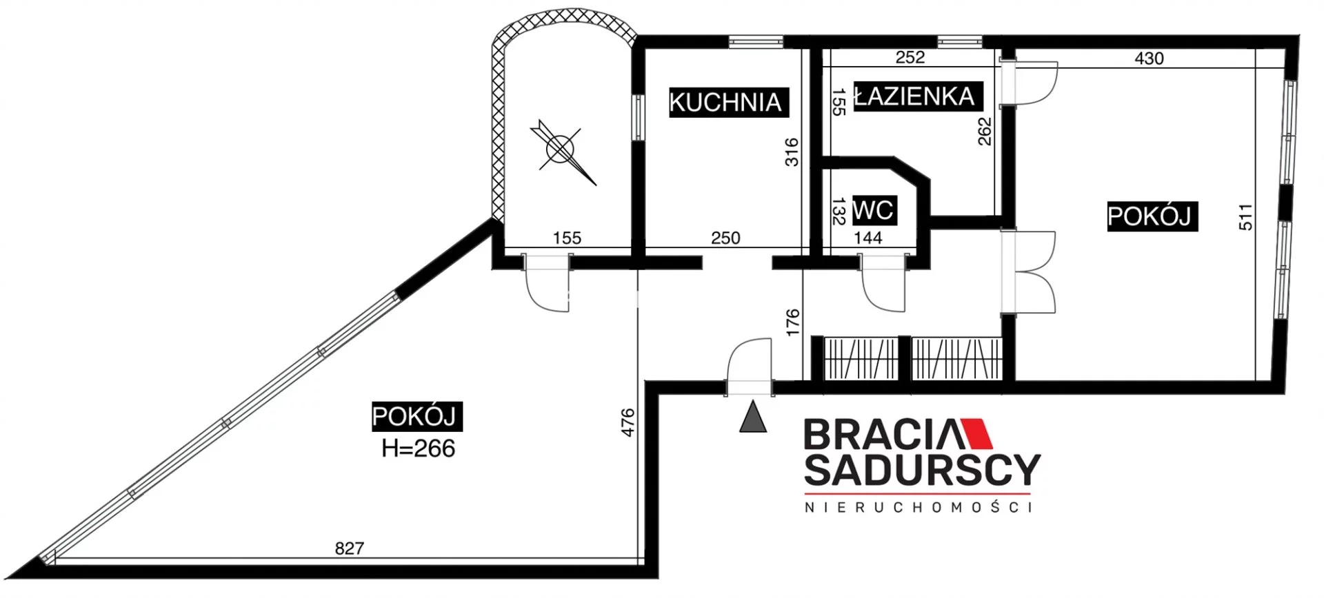 2 pokoje, mieszkanie 74,00 m², piętro 4, oferta nr , BS1-MS-311790, Kraków, Dębniki, Osiedle Podwawelskie, Twardowskiego