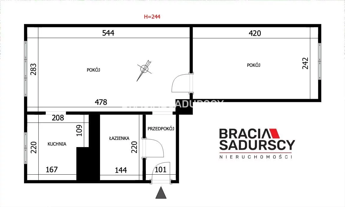 2 pokoje, mieszkanie 34,60 m², parter, oferta nr , BS1-MS-309937-7, Kraków, Prądnik Czerwony, Ugorek, Ułanów