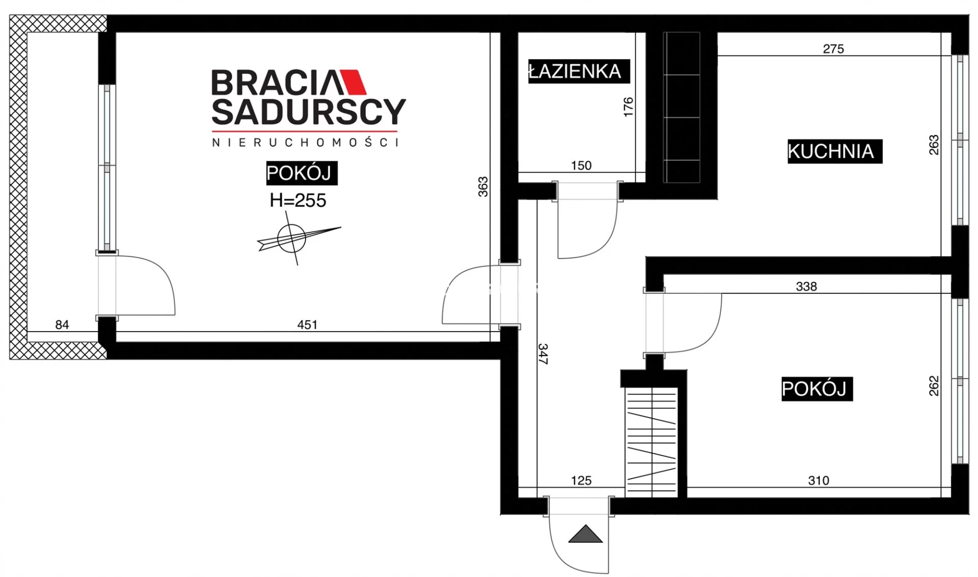 2 pokoje, apartament 40,29 m², piętro 2, oferta nr , BS1-MS-311152-2, Kraków, Krowodrza, Zdrowa