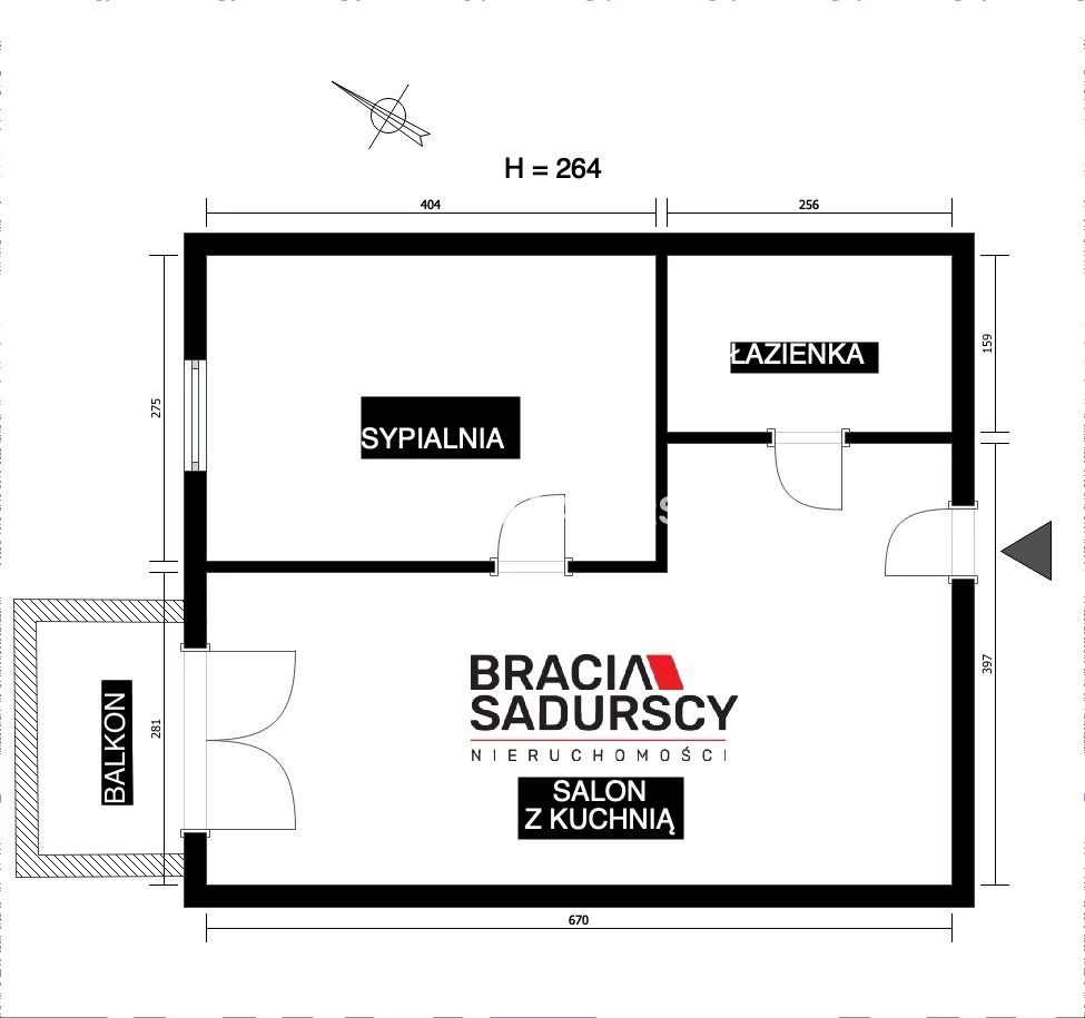 2 pokoje, mieszkanie 36,30 m², piętro 2, oferta nr , BS4-MW-312425, Kraków, Krowodrza, al. 3 Maja