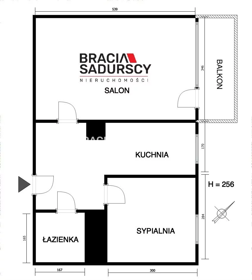 2 pokoje, mieszkanie 38,50 m², parter, oferta nr , BS3-MW-311026-2, Kraków, Podgórze Duchackie, Białoruska