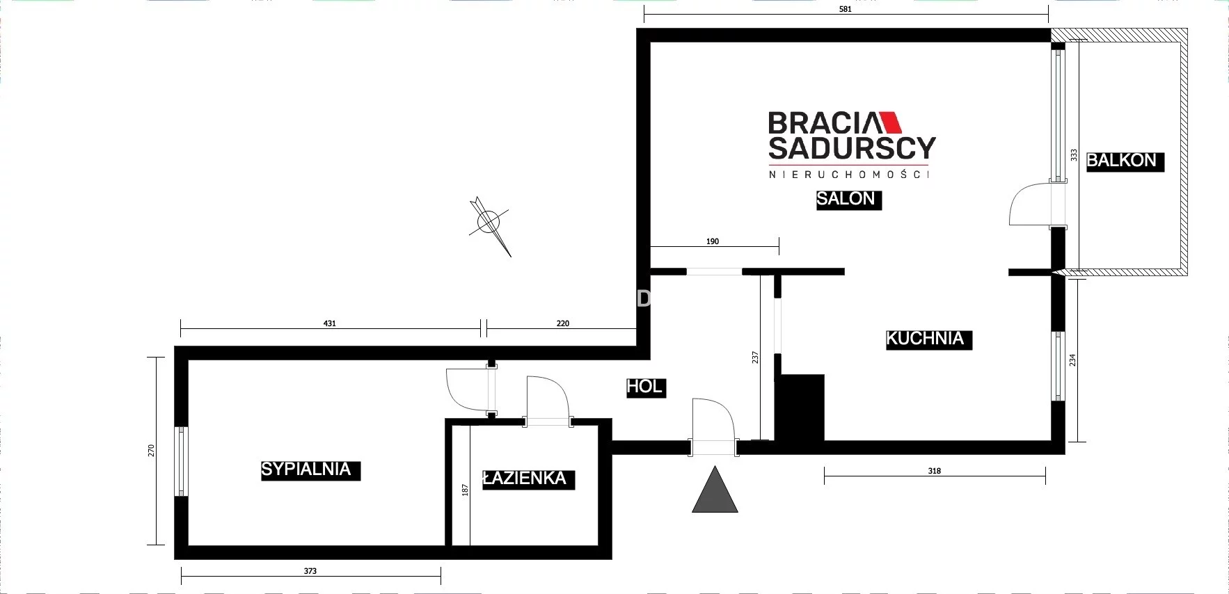 2 pokoje, mieszkanie 53,00 m², piętro 2, oferta nr , BS3-MW-310483-89, Kraków, Dębniki, Ruczaj, Chmieleniec