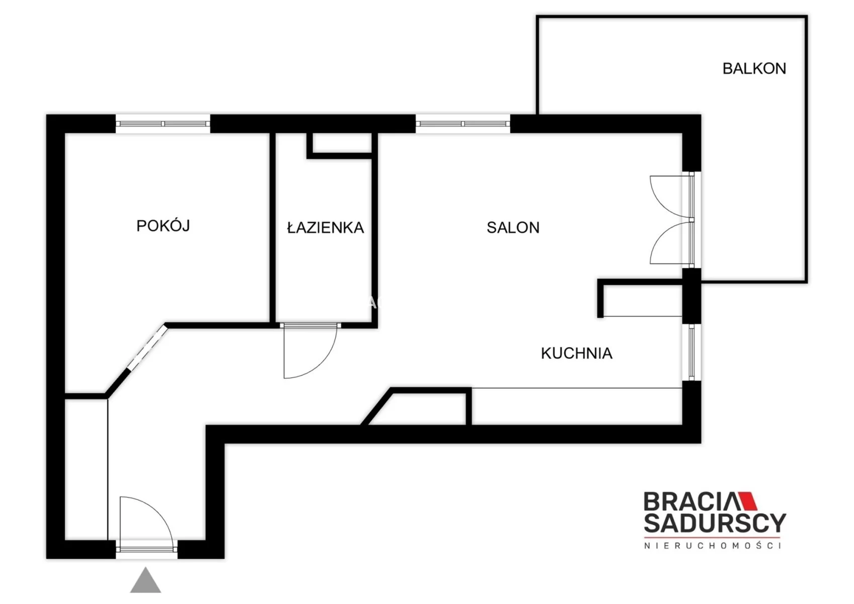 2 pokoje, mieszkanie 50,00 m², piętro 4, oferta nr , BS2-MW-312393, Kraków, Prądnik Biały, Felińskiego