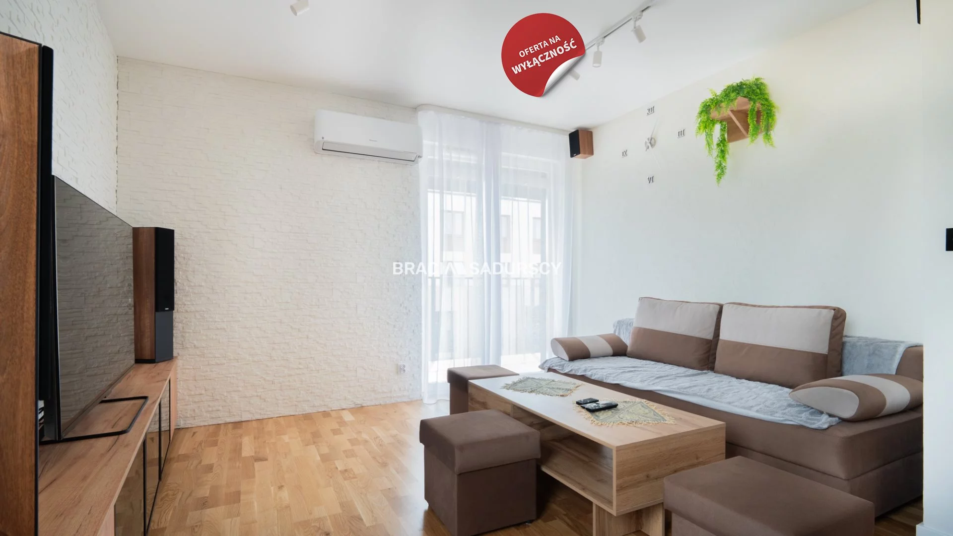 Mieszkanie dwupokojowe 47,00 m², Kraków, Łagiewniki-Borek Fałęcki, Łagiewniki, Fredry, Wynajem