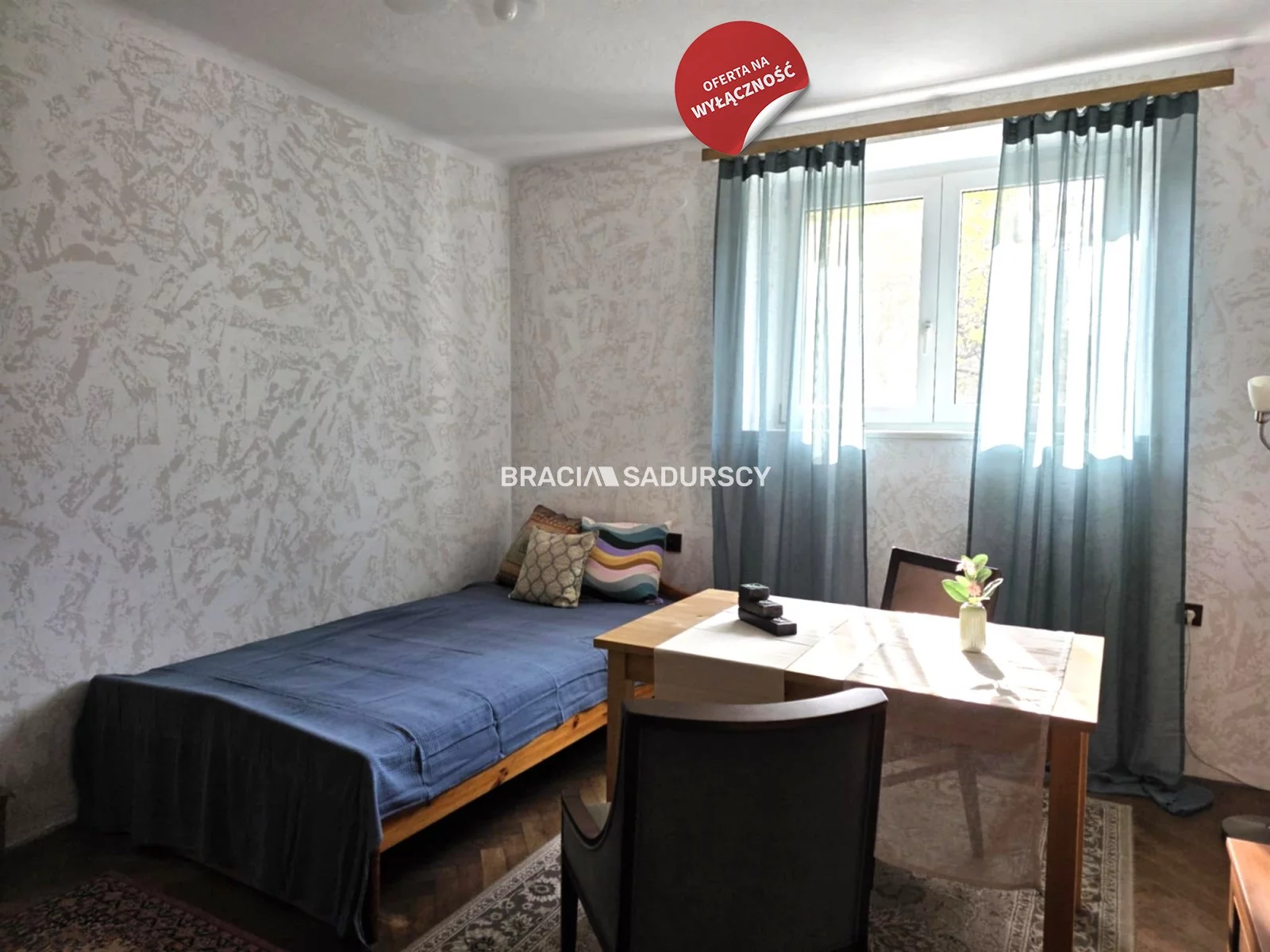 Mieszkanie dwupokojowe 38,91 m², Kraków, Konarskiego, Wynajem