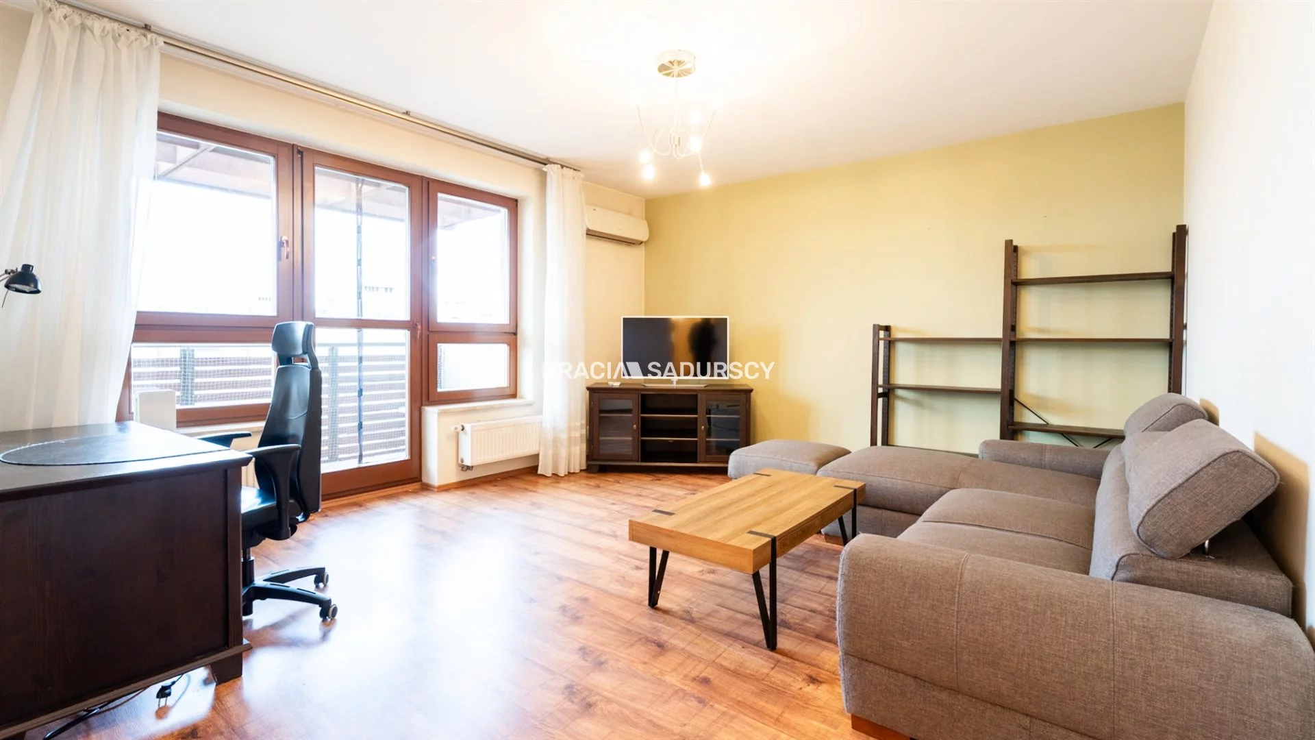 Mieszkanie dwupokojowe 46,00 m², Kraków, Dębniki, Ruczaj, Konopczyńskiego, Wynajem