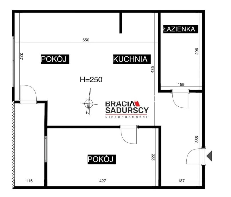 2 pokoje, mieszkanie 43,00 m², piętro 9, oferta nr , BS3-MW-311044-3, Kraków, Dębniki, Miłkowskiego