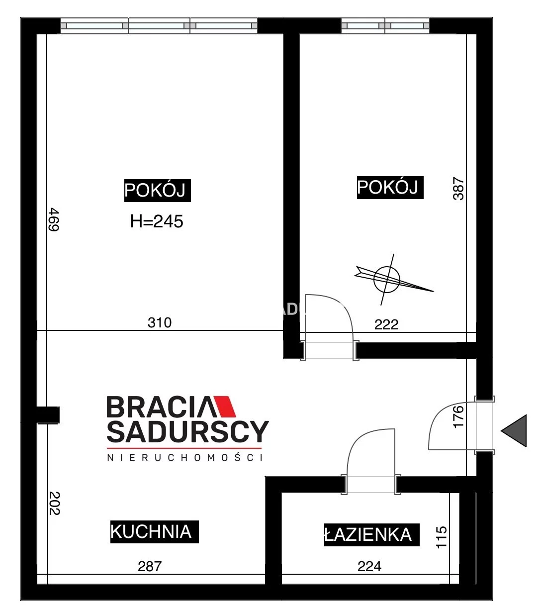 2 pokoje, mieszkanie 40,00 m², piętro 2, oferta nr , BS2-MW-311413-1, Kraków, Bieżanów-Prokocim, Na Kozłówce