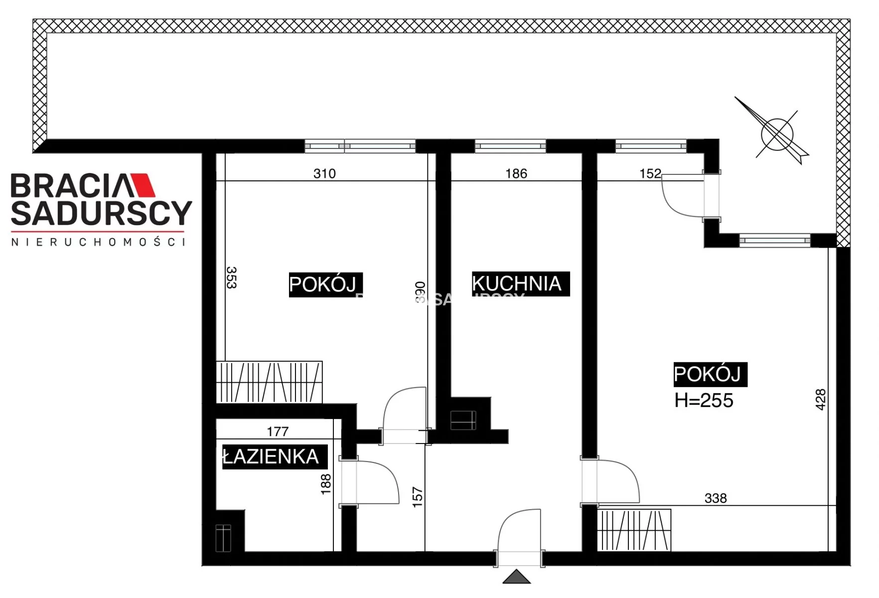 2 pokoje, mieszkanie 43,00 m², parter, oferta nr , BS4-MW-312147, Kraków, Mistrzejowice, os. Oświecenia