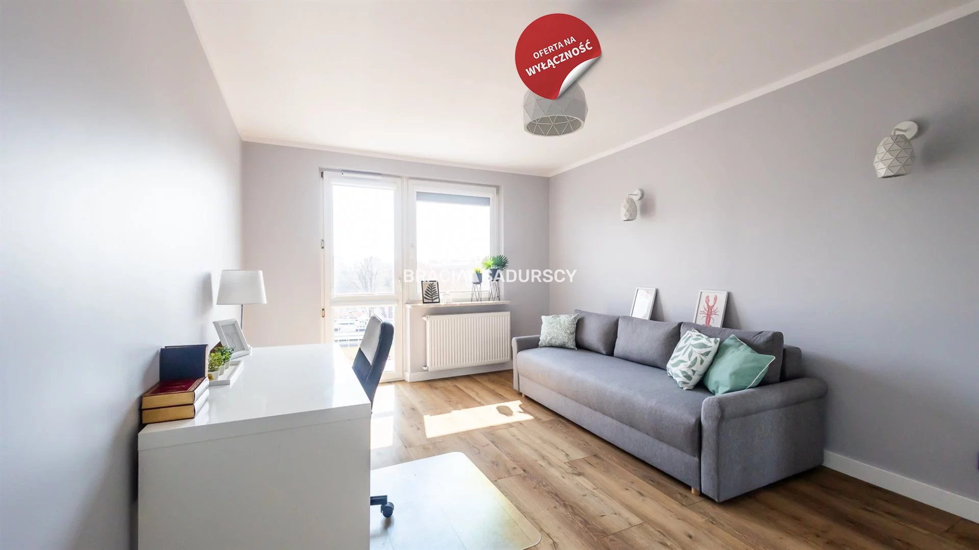 Mieszkanie dwupokojowe 48,50 m², Kraków, Grzegórzki, Dąbie, Świtezianki, Wynajem