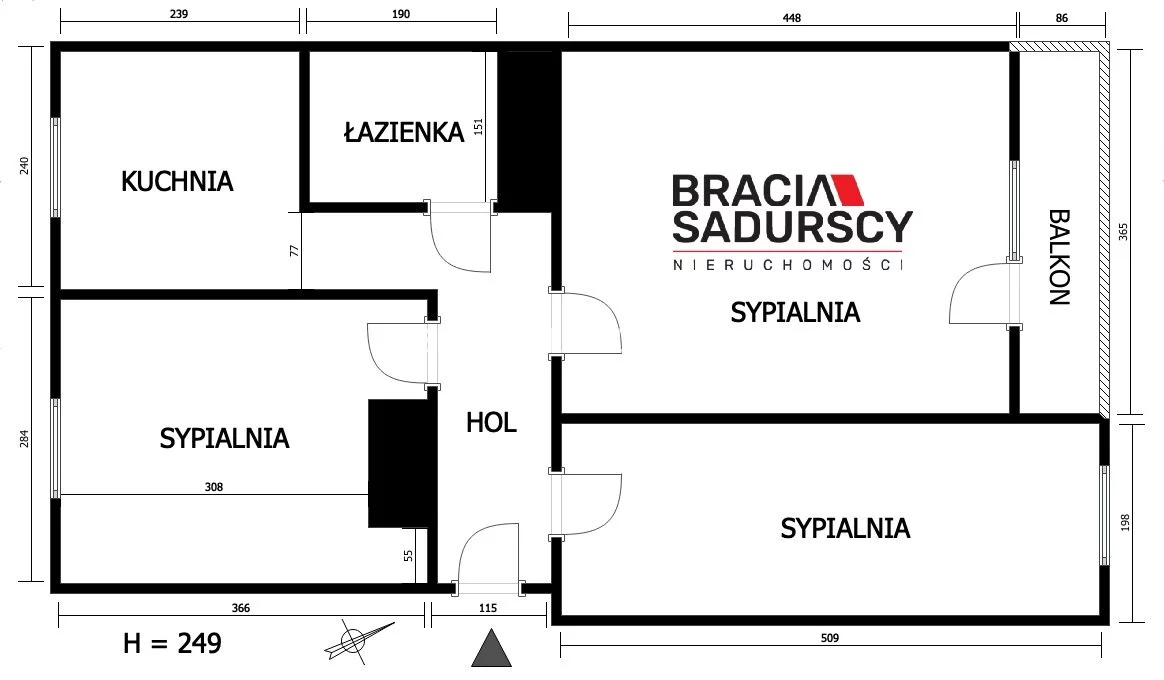 3 pokoje, apartament 50,00 m², piętro 4, oferta nr , BS3-MS-307809-1, Kraków, Bieńczyce, os. Albertyńskie