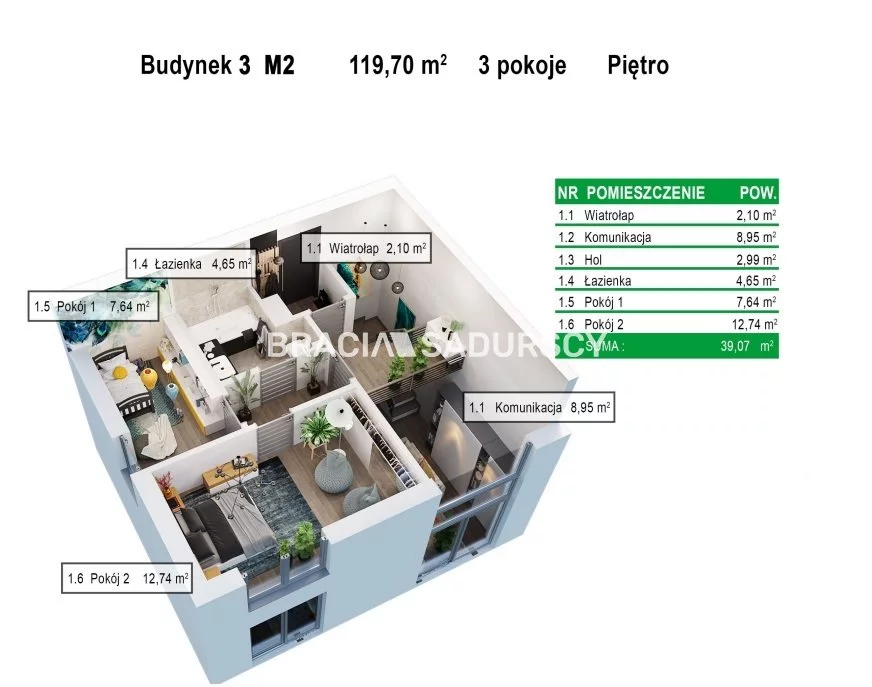 3 pokoje, mieszkanie 119,00 m², parter, oferta nr , BS2-MS-304951-6, Zabierzów, Aleja Jurajska