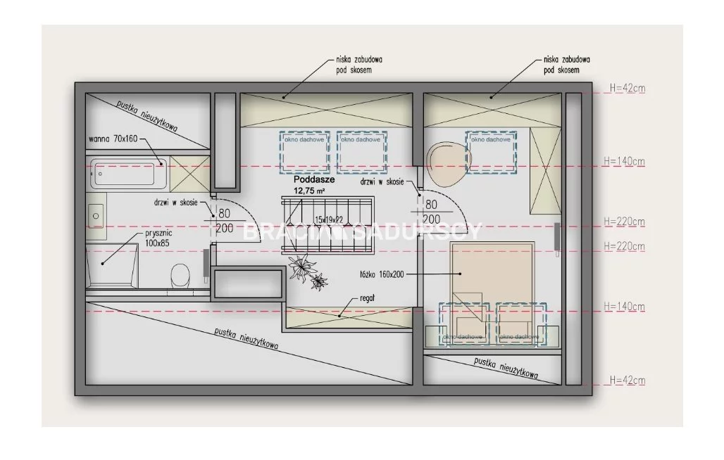 3 pokoje, mieszkanie 45,59 m², piętro 5, oferta nr , BS2-MS-310439-2, Kraków, Krowodrza, Aleja Kijowska
