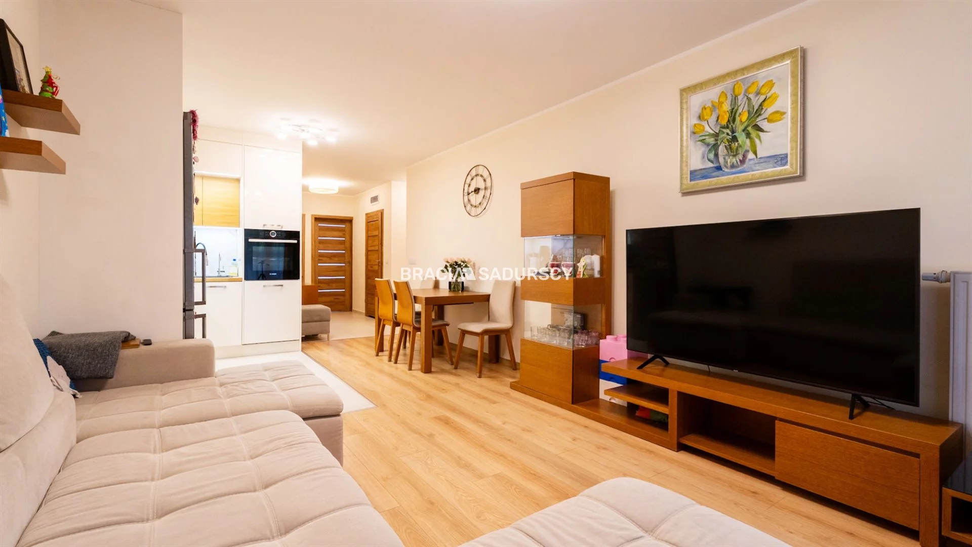Mieszkanie trzypokojowe 64,82 m², Kraków, Grzegórzki, Dąbie, Bajeczna, Sprzedaż