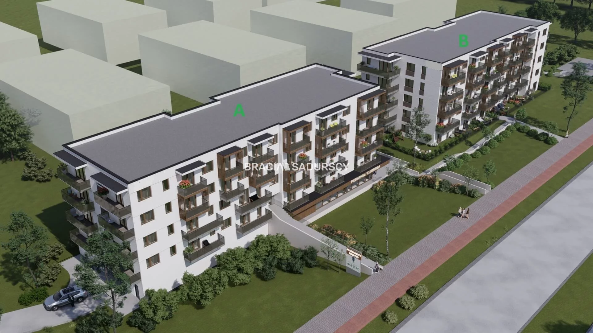 3 pokoje, mieszkanie 62,89 m², parter, oferta nr , BS2-MS-300142-31, Kraków, Bieżanów-Prokocim, Bieżanów, Bieżanów