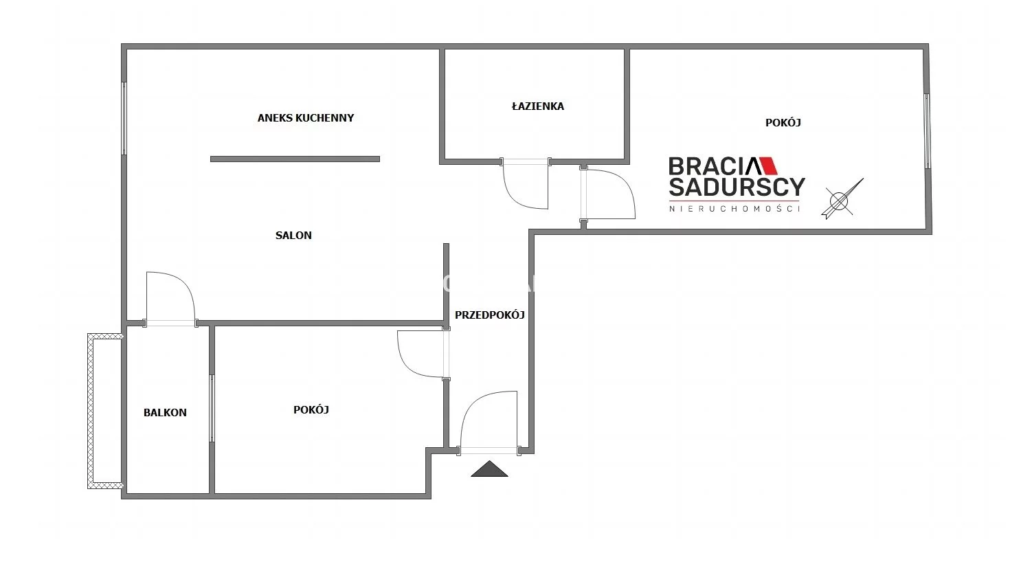 3 pokoje, mieszkanie 55,81 m², piętro 6, oferta nr , BS2-MS-312237, Kraków, Czyżyny, Bolesława Orlińskiego