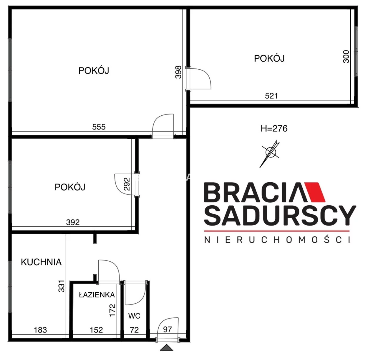3 pokoje, apartament 70,00 m², piętro 5, oferta nr , BS5-MS-309970-6, Kraków, Mistrzejowice, Nowa Huta, os. Centrum B