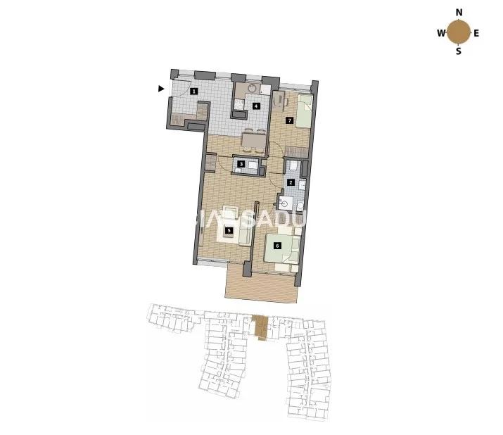 3 pokoje, mieszkanie 39,00 m², piętro 1, oferta nr , BS2-MS-311949-1, Kraków, Krowodrza, Łobzów, Czyżewskiego