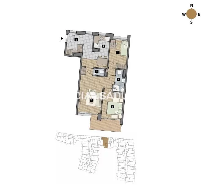 3 pokoje, mieszkanie 39,00 m², piętro 2, oferta nr , BS2-MS-311953-1, Kraków, Krowodrza, Łobzów, Czyżewskiego