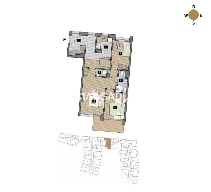 3 pokoje, mieszkanie 39,00 m², piętro 4, oferta nr , BS2-MS-311965-1, Kraków, Krowodrza, Łobzów, Czyżewskiego