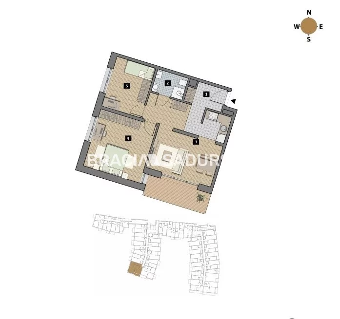 3 pokoje, mieszkanie 39,00 m², parter, oferta nr , BS2-MS-311975-1, Kraków, Krowodrza, Łobzów, Czyżewskiego