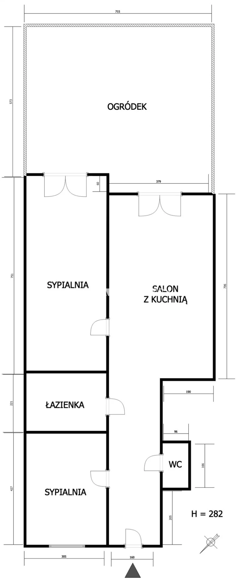 3 pokoje, mieszkanie 70,36 m², parter, oferta nr , BS1-MS-309406-5, Kraków, Dębniki, Skotniki, Dobrowolskiego