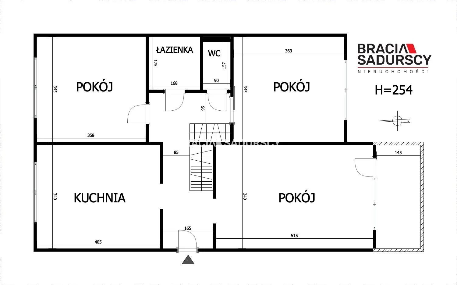 3 pokoje, apartament 73,00 m², piętro 3, oferta nr , BS4-MS-307412-21, Kraków, Czyżyny, os. Dywizjonu 303