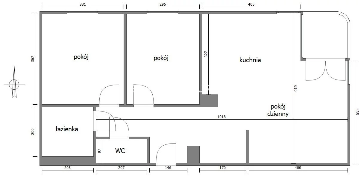 3 pokoje, mieszkanie 67,90 m², piętro 2, oferta nr , BS5-MS-309010-55, Kraków, Dębniki, Ruczaj, dr. Jana Piltza