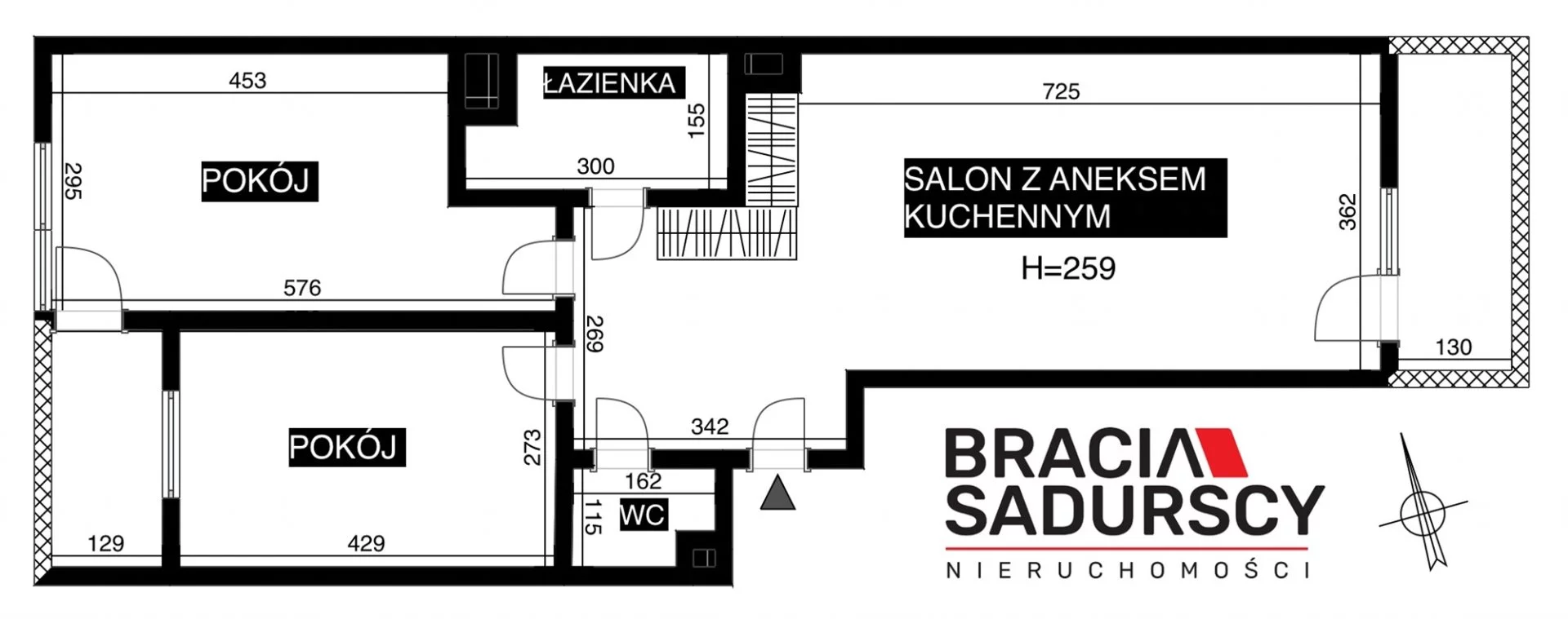 3 pokoje, mieszkanie 67,86 m², piętro 4, oferta nr , BS4-MS-312571, Kraków, Dębniki, Ruczaj, dr. Jana Piltza