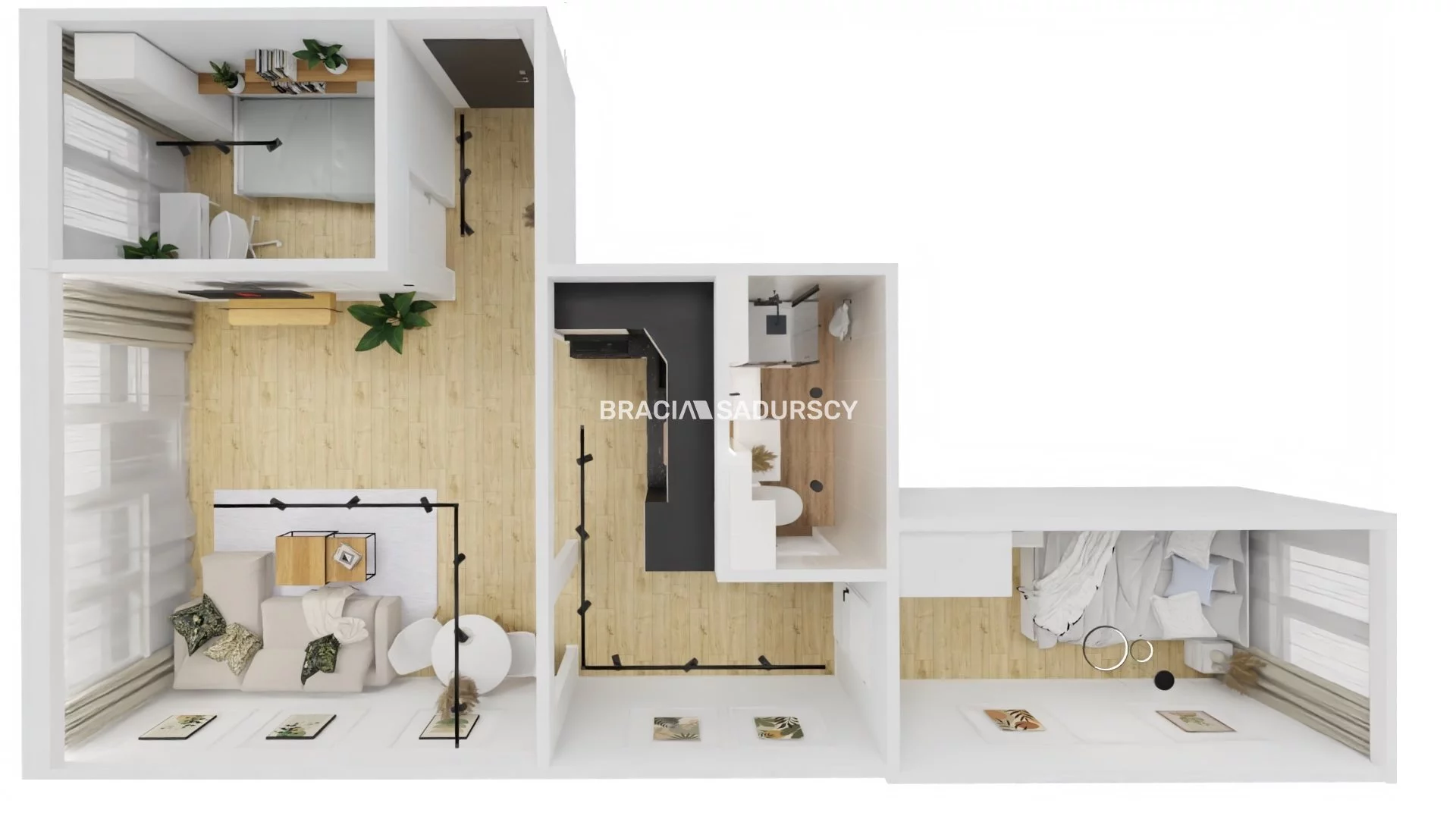 3 pokoje, apartament 43,56 m², piętro 2, oferta nr , BS4-MS-309687-17, Kraków, Bieńczyce, os. Kazimierzowskie