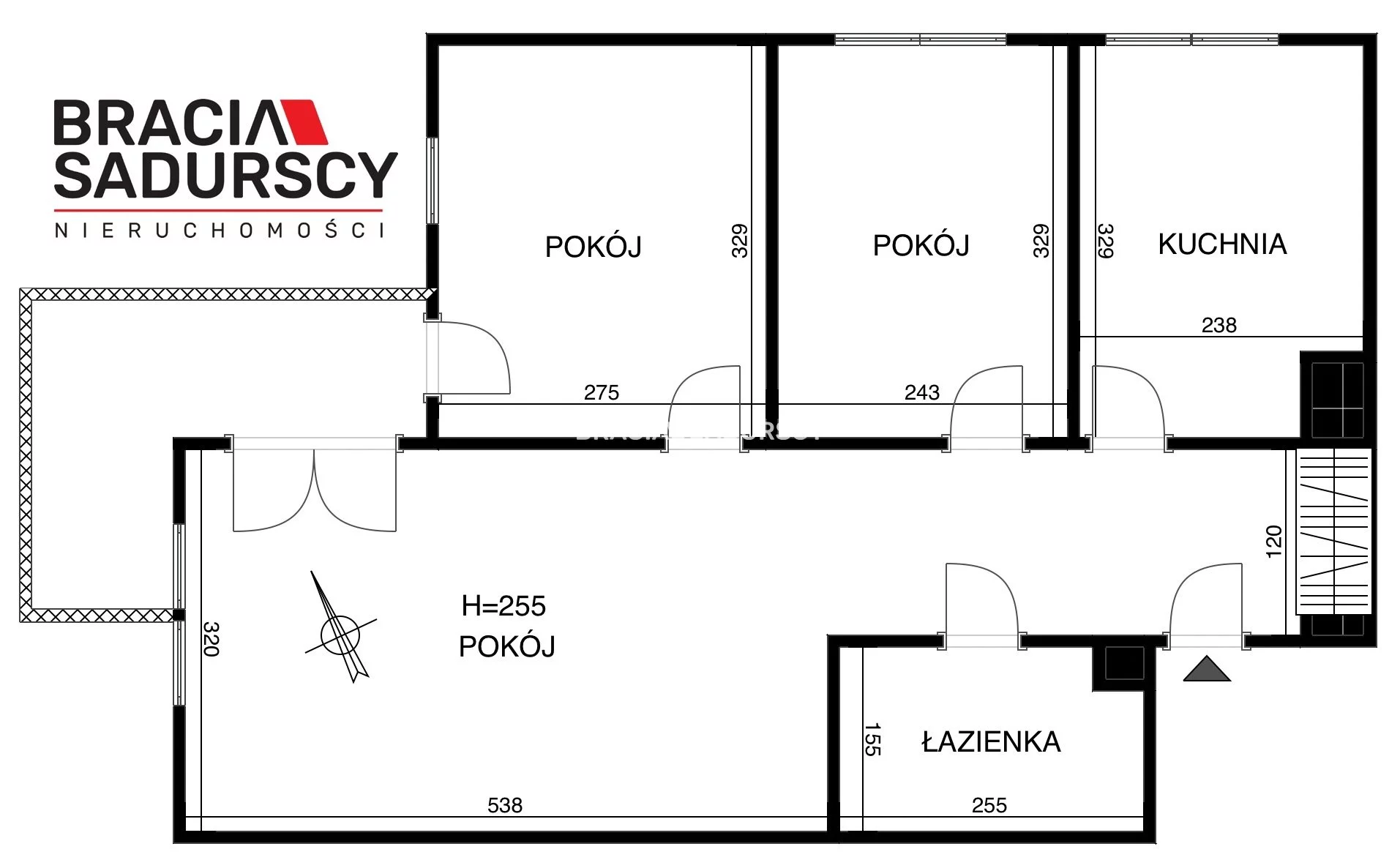 3 pokoje, apartament 51,64 m², piętro 4, oferta nr , BS5-MS-309458-9, Kraków, Podgórze Duchackie, Kurdwanów, Kordiana
