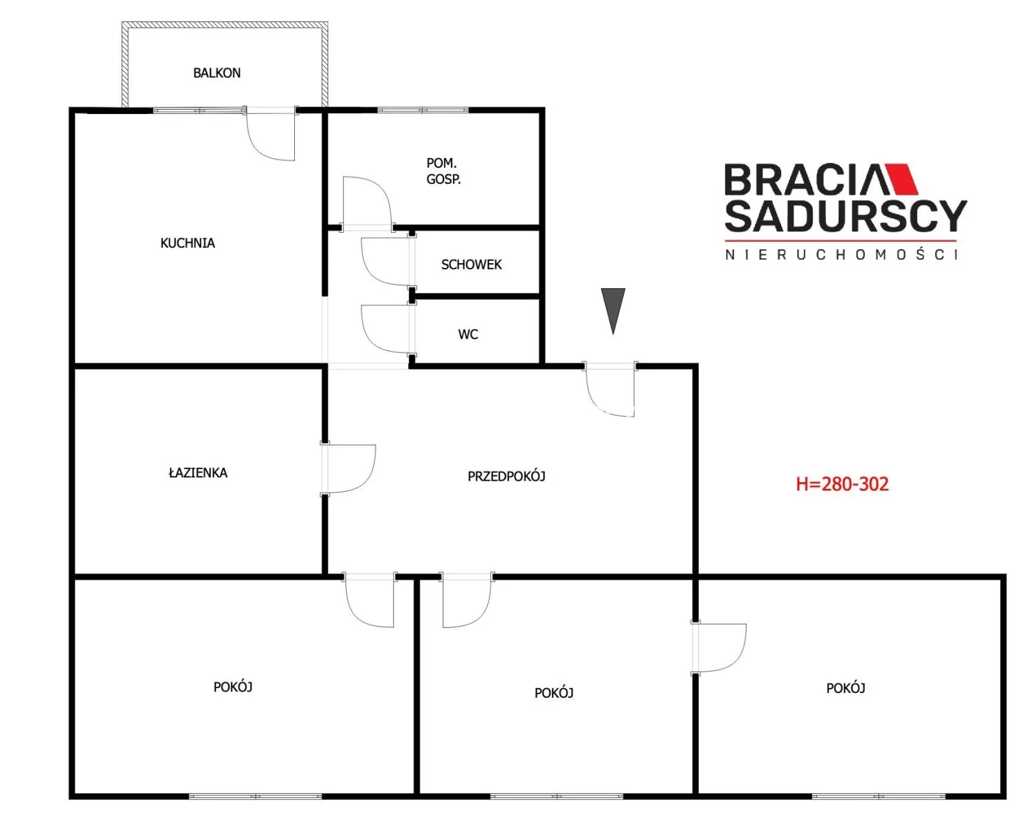 3 pokoje, mieszkanie 101,65 m², piętro 5, oferta nr , BS3-MS-312287, Kraków, Krowodrza, Lenartowicza