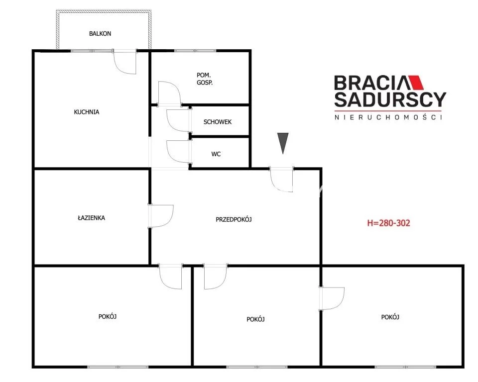 3 pokoje, mieszkanie 101,65 m², piętro 5, oferta nr , BS3-MS-312287, Kraków, Krowodrza, Lenartowicza