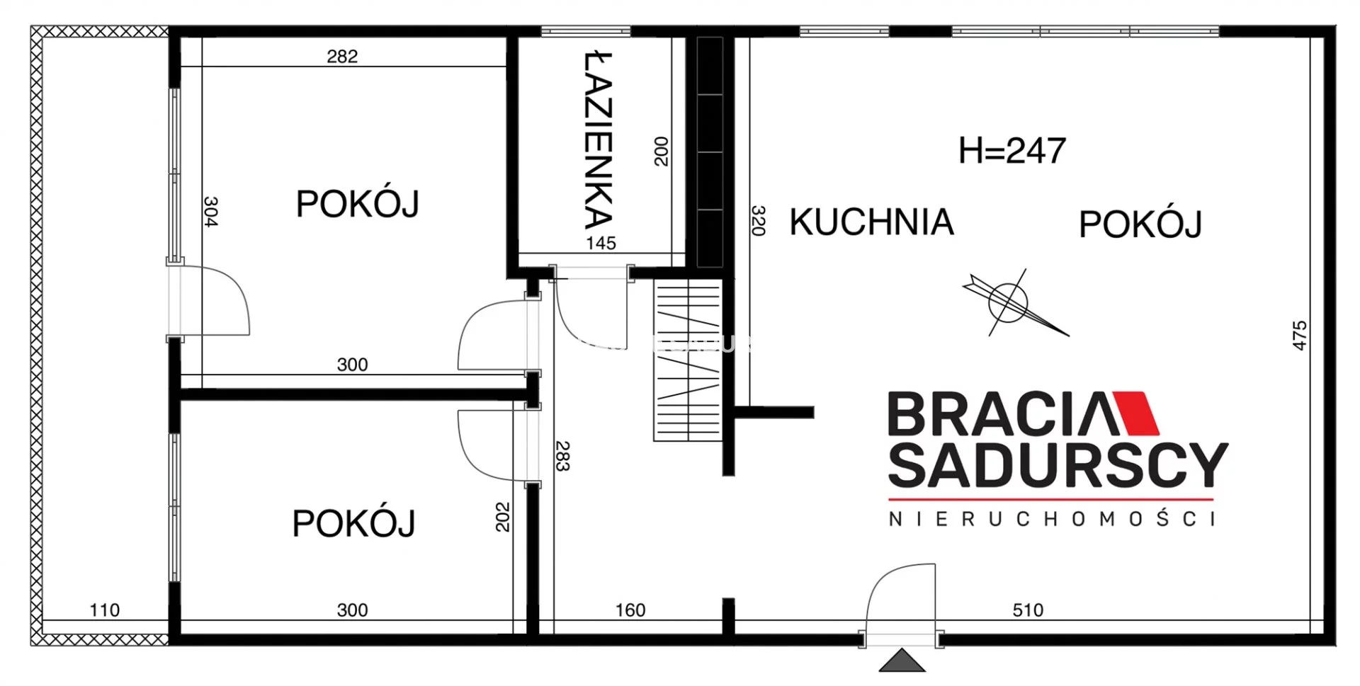 3 pokoje, apartament 47,00 m², piętro 3, oferta nr , BS5-MS-310388-20, Kraków, Krowodrza, Łokietka