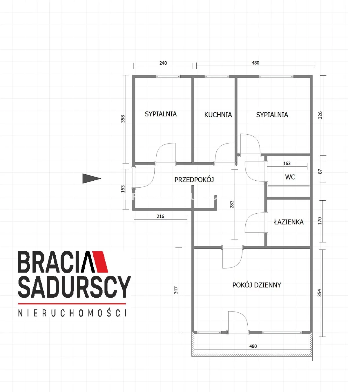 3 pokoje, mieszkanie 55,70 m², piętro 6, oferta nr , BS1-MS-310123-3, Kraków, Podgórze Duchackie, Łużycka