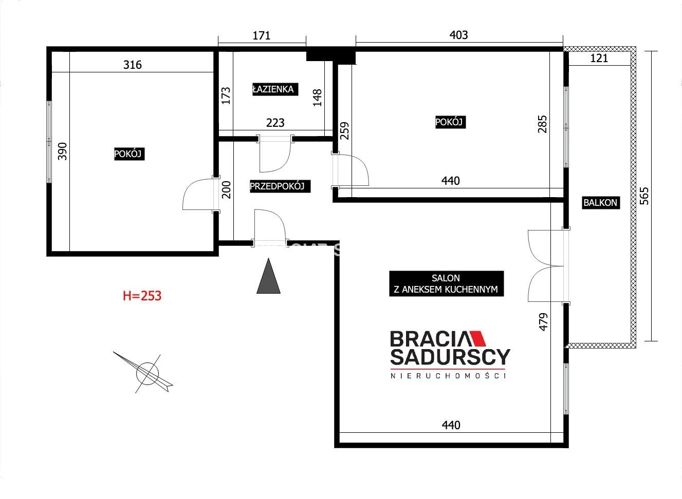 3 pokoje, mieszkanie 54,00 m², piętro 1, oferta nr , BS2-MS-312177, Proszowice, Macieja Dębskiego