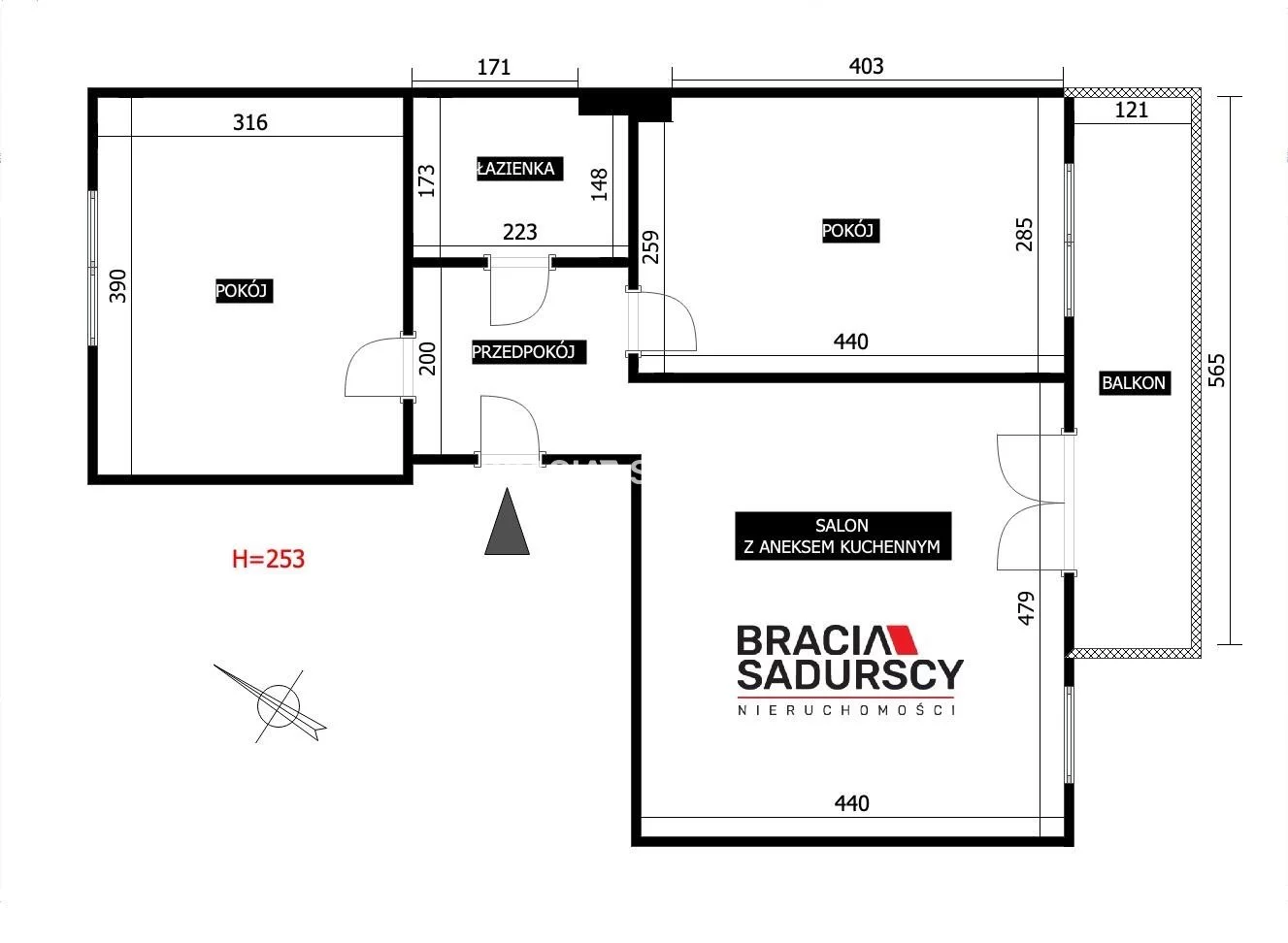 3 pokoje, mieszkanie 54,00 m², piętro 1, oferta nr , BS2-MS-312177, Proszowice, Macieja Dębskiego