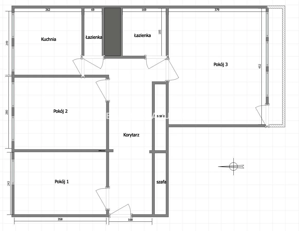 3 pokoje, mieszkanie 61,70 m², parter, oferta nr , BS1-MS-304617-131, Kraków, Bieżanów-Prokocim, Prokocim, Mała Góra