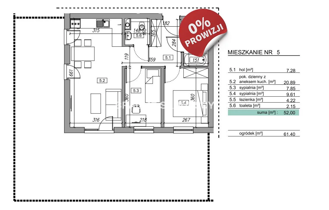 Apartamenty BS2-MS-305783-12 Myślenice