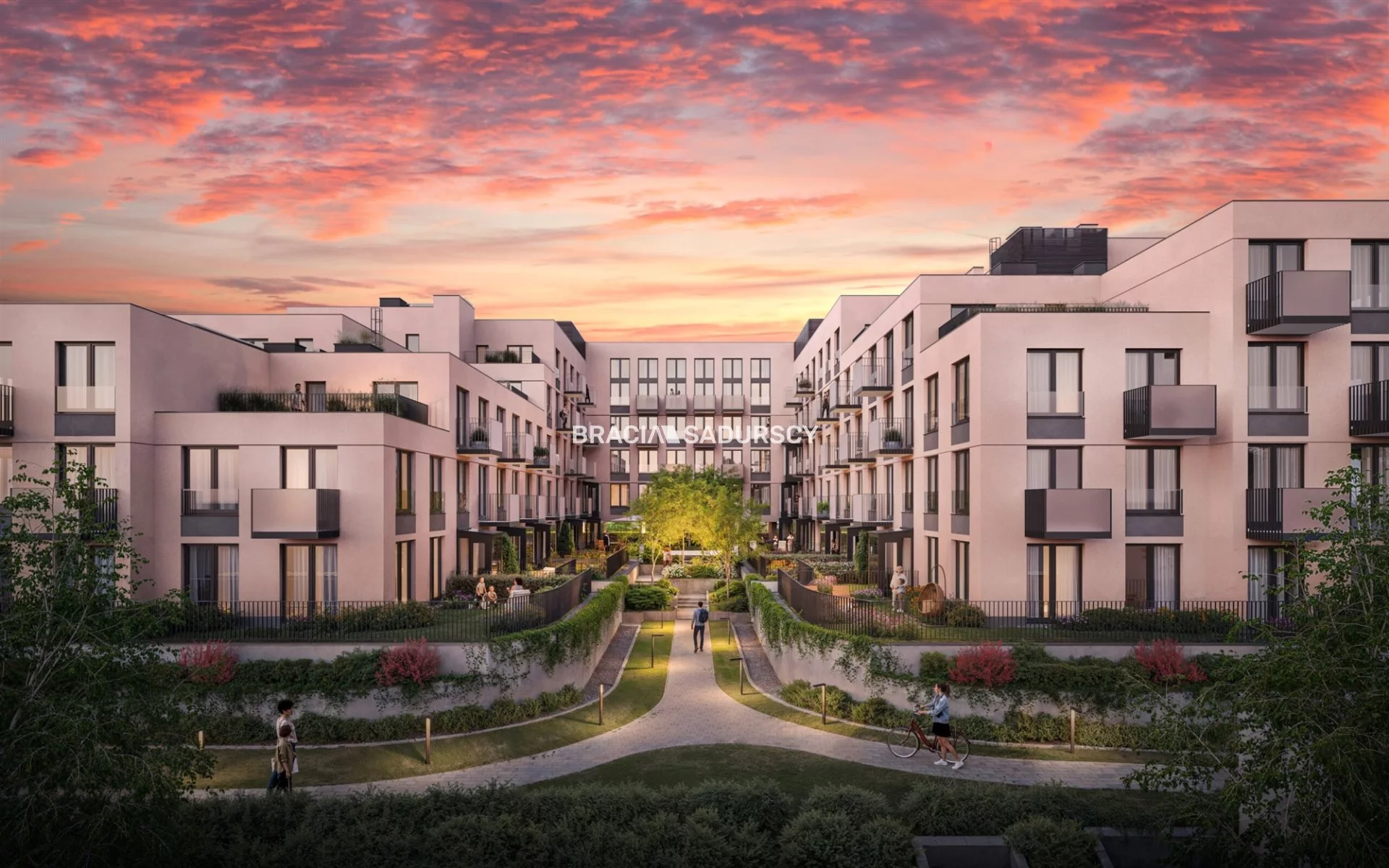 3 pokoje, mieszkanie 57,07 m², piętro 1, oferta nr , BS2-MS-308268-5, Kraków, Bronowice, Na Błonie