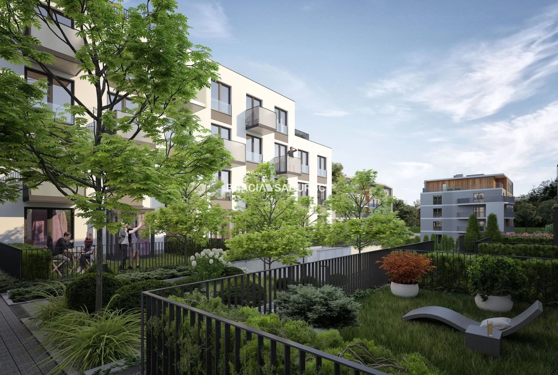3 pokoje, mieszkanie 57,07 m², piętro 1, oferta nr , BS2-MS-308268-5, Kraków, Bronowice, Na Błonie